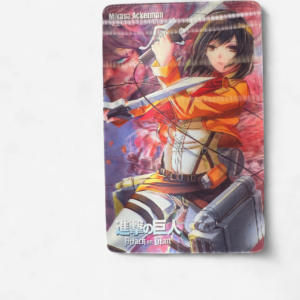 Attack On Titan 3D Sticker Mikasa Swords
