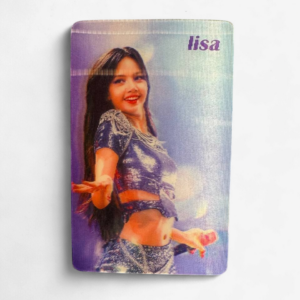 BlackPink 3D Sticker Lisa Blue