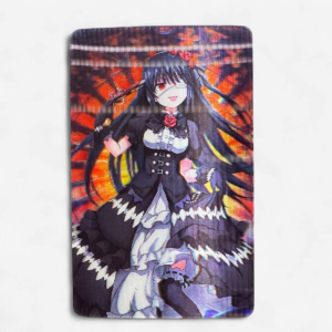 Date a Live 3D Sticker Kurumi Black Dress