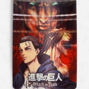 Attack On Titan 3D Sticker Eren Evolution
