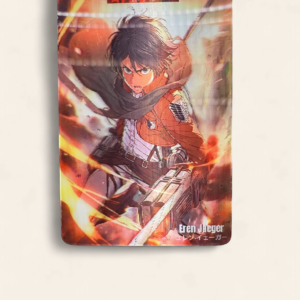 Attack On Titan 3D Sticker Eren Fire