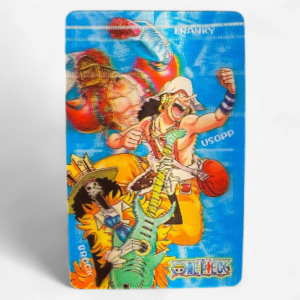 One Piece 3D Sticker Ussop x Brook