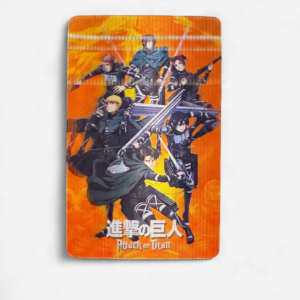 Attack On Titan 3D Sticker Levi Squad Black