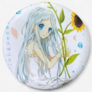 Anohana Pin Meiko Sunflower