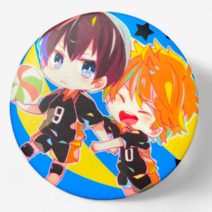 Haikyuu! Pin Hinata x Kageyama Chibi