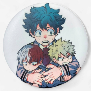 My Hero Academia Pin Midoriya x 2 Rivals Chibi