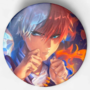 My Hero Academia Pin Todoroki fists up